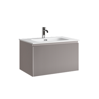 Тумба подвесная SANCOS Snob R 1.0 690х445х406, c одним ящиком оснащенным доводчиками Doha Soft, арт. SNR1.070SM