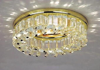 Точечный встраиваемый светильник Arte Lamp BRILLIANTS A7082PL-1GO