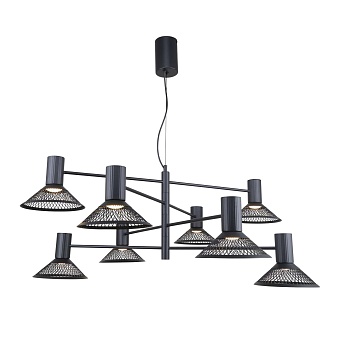 4623-8P, подвесная люстра, D900xH570/1470, 8xLEDx6W, 5280LM, 3000K, included