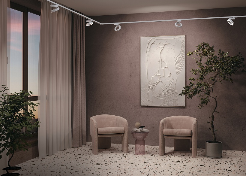 Трековый светильник Maytoni Technical TR044-1-12W3K-W