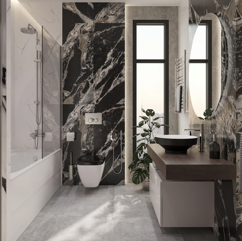 Акриловая ванна VitrA Queen 50840001000 без опоры 150x70