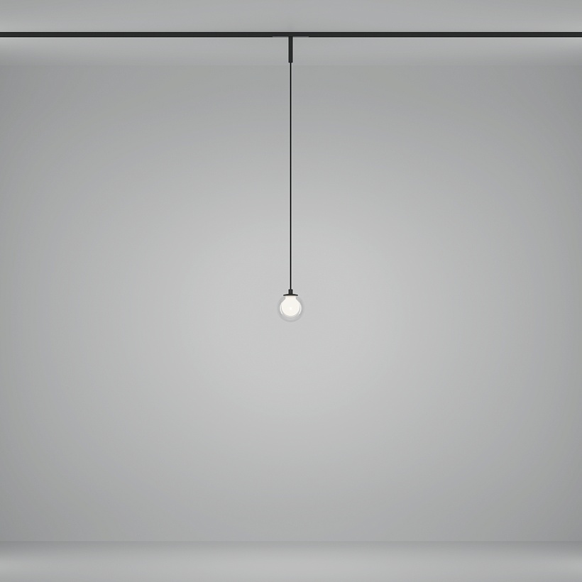 Трековый подвесной светильник Maytoni Technical TR181PL-1-4WTW-B