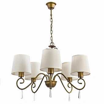 Подвесная люстра Arte Lamp CAROLINA A9239LM-5BR