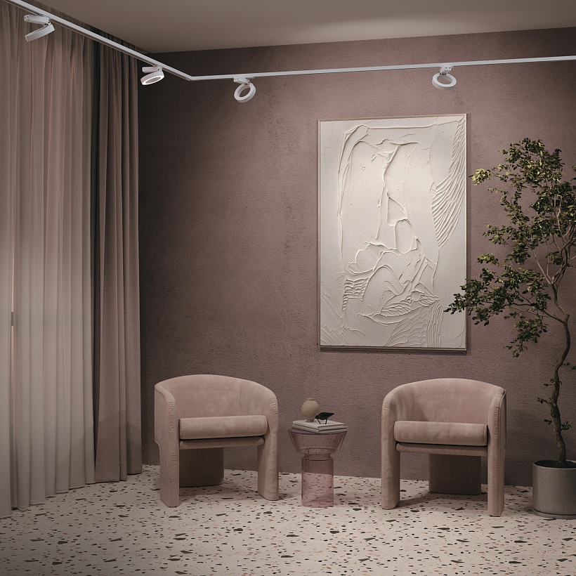 Трековый светильник Maytoni Technical TR044-1-12W3K-W