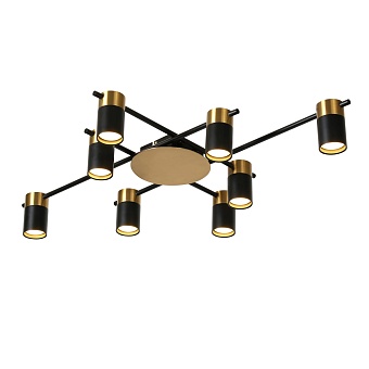 2825-8P, потолочная люстра, L890xW590xH120, 8xGU10x35W, included