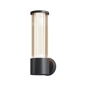 Уличный настенный светильник Outdoor O593WL-L8B3K