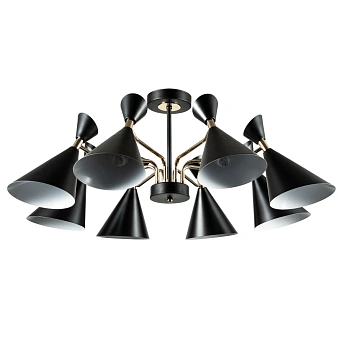 Потолочная люстра Arte Lamp WELLINGTON A2711PL-8BK