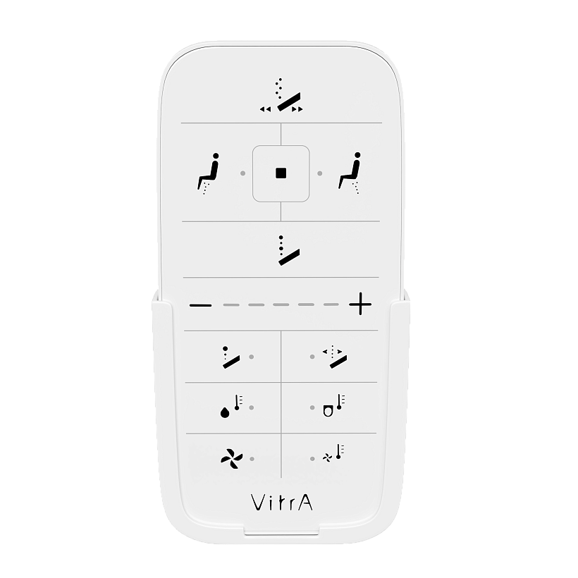 Умный унитаз VitrA V-Care Comfort подвесной безободковый Rim-ex с автоматическим сиденьем и бидеткой белый санитарный фарфор антибактериальное покрытие Hygiene
