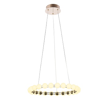 4590-5P, подвесная люстра, D480xH1585, LEDx27W, 2150LM, 4000K, included