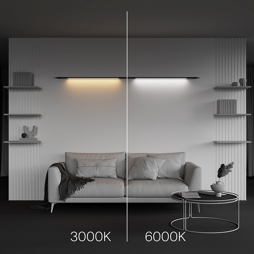 Светильник Maytoni Technical C100CL-L1000-24W3-6K-B
