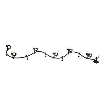 Готовая трековая система Arte Lamp RAILS A3058PL-6BK