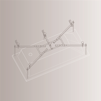 Каркас для ванны VitrA Universal (Универсал) 59999991002 170 x 75/180 x 80 универсальный