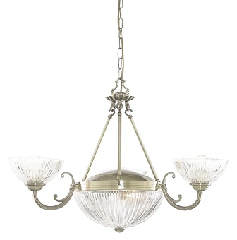 Подвесная люстра Arte Lamp WINDSOR WHITE A3778LM-3-2AB