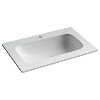 Раковина накладная мебельная CERAMICANOVA Grace 710x457x137 с отв. под смеситель, белый CN7031