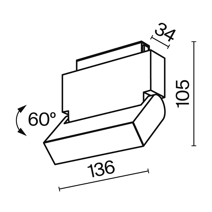 Трековый светильник Maytoni Technical TR013-2-10W3K-B