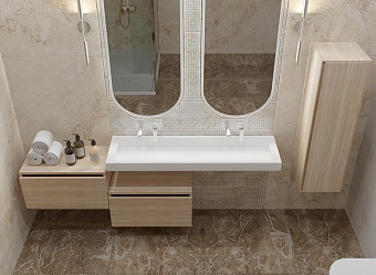 Ящик под столешницу 60см LIGHT OAK VALLESSI UNO-S