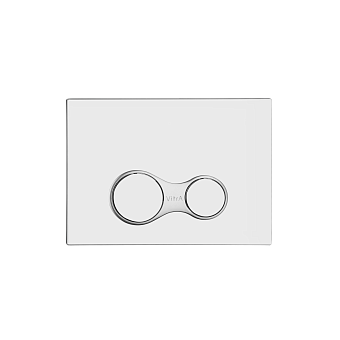 Кнопка смыва для инсталляции VitrA Sirius (Сириус) 740-0480 хром двойной смыв