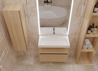 Столешница моноблок FLAT 80см