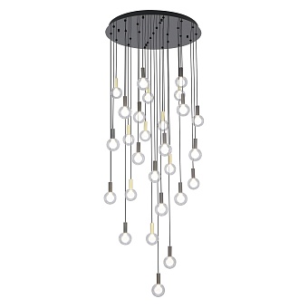4378-27P, подвесная люстра, D810xH2740, 27xLEDx3.5W, 6305LM, 4000K, CRI>90, included