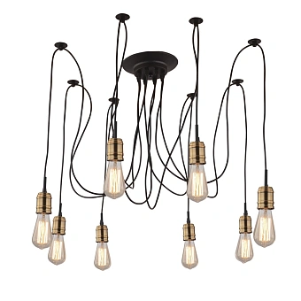 Подвесная люстра Arte Lamp MAZZETTO A4290SP-7BK