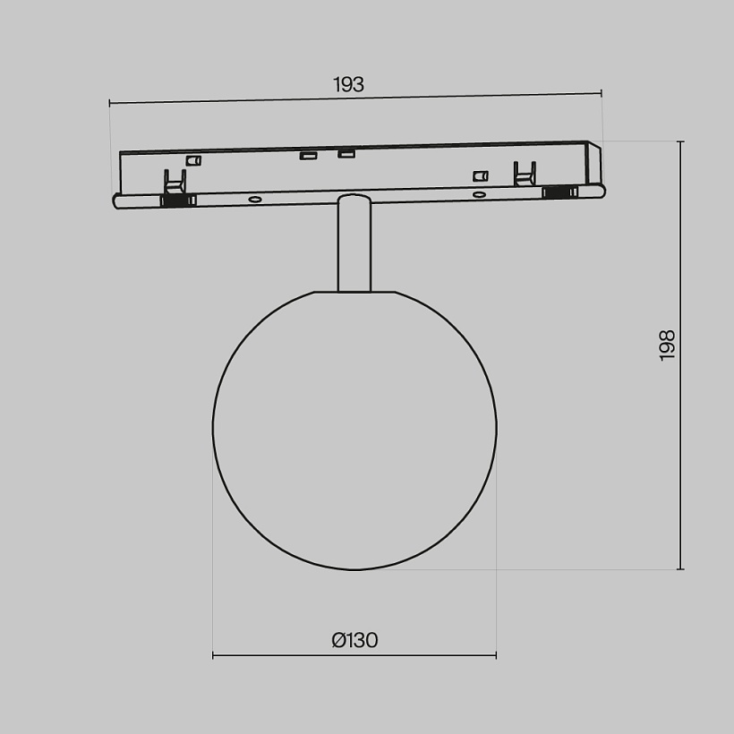 Трековый светильник Maytoni Technical TR038-2-5W4K