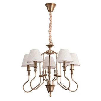 Подвесная люстра Arte Lamp AGIO A6086LM-5PB