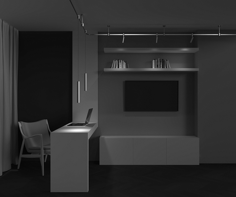 Трековый светильник Maytoni Technical TR155-1-5W3K-BS