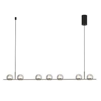 4291-7P, подвесная люстра, L1200xH1500/1575, 7xLEDx7W, 3900LM, 4000K, included