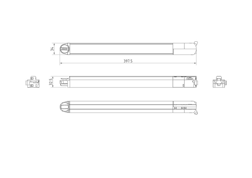 Трековый светильник Maytoni Technical TR000-1-10W4K-W