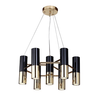 1600-7P, подвесная люстра, D480xH240/780, 7xGU10LEDx5W, 2800LM, 3000K, included