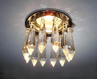 Точечный встраиваемый светильник Arte Lamp BRILLIANTS A7001PL-1CC