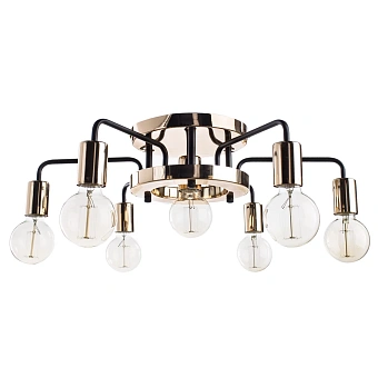 Потолочная люстра Arte Lamp GELO A6001PL-7BK