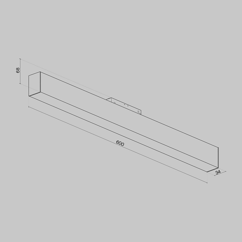 Трековый светильник Maytoni Technical TR012-2-20W3K-W