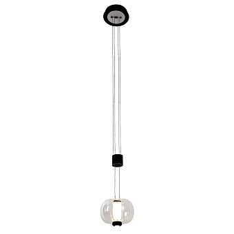 4493-1P, подвес, D160xH1300/1800, LEDx4W + LEDx3W, 420LM, 4000K, included