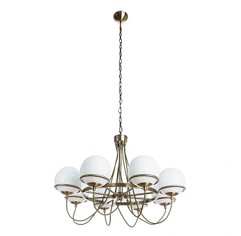 Подвесная люстра Arte Lamp BERGAMO A2990LM-8AB