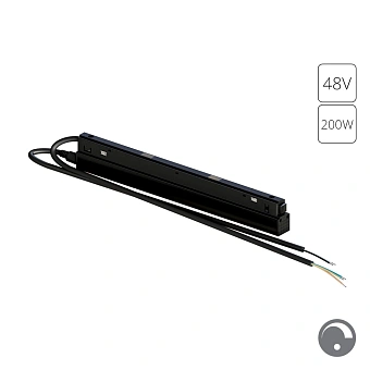 Блок питания встраиваемый в трек 48V 200W для магнитной трековой системы ARTE LAMP LINEA A482806
