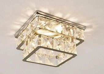 Точечный встраиваемый светильник Arte Lamp BRILLIANTS A8374PL-1CC
