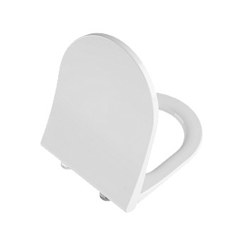 Сиденье для унитаза VitrA Integra (Интегра) 131-003-009 круглое белое дюропласт с микролифтом