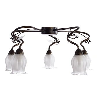Потолочная люстра Arte Lamp GLAMORE A7449PL-5BR