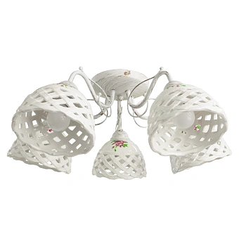 Потолочная люстра Arte Lamp WICKER A6616PL-5WG