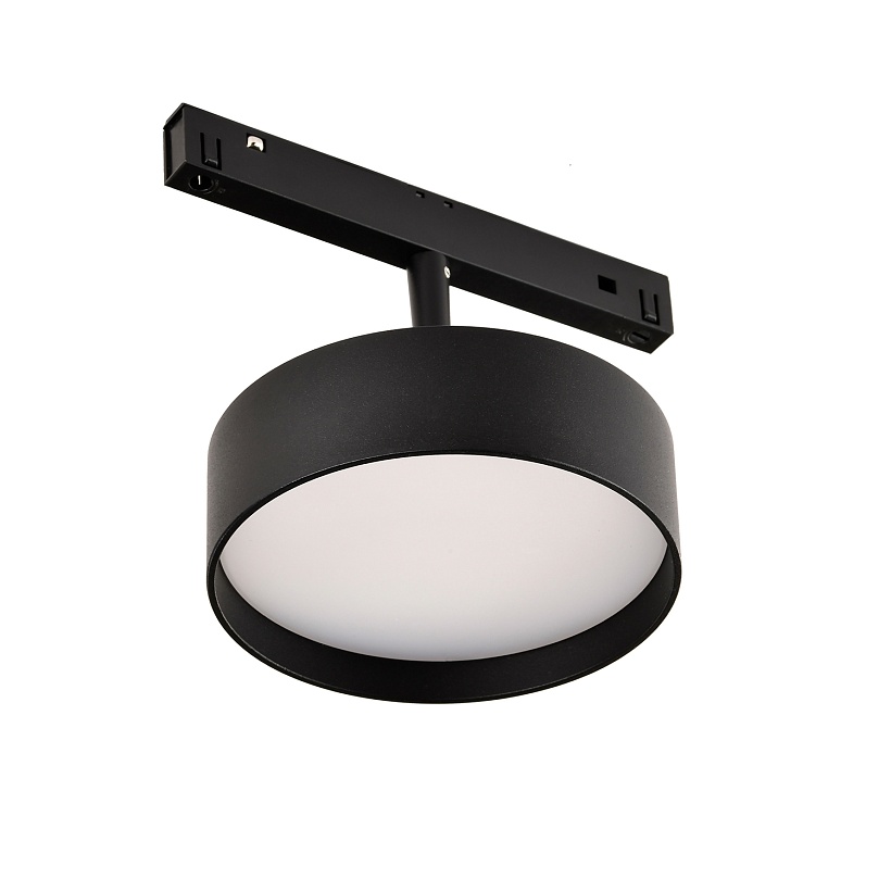 4583-1U, трековый светильник, D113xL145xH100, LEDx12W, 48V, 750LM, 2700-5700K, CRI>90, beam angle:100, included