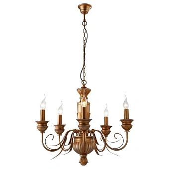 Подвесная люстра Arte Lamp DORATURA A9075LM-5GA