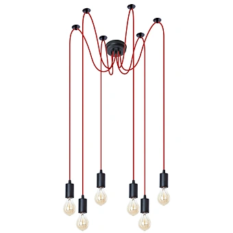 Подвесная люстра Arte Lamp BENDER A4322SP-6RD
