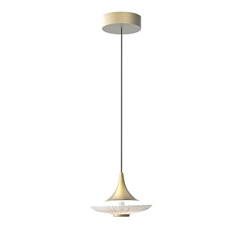 4657-1P, подвес, D150xH1500, LEDx6W, 420LM, 4000K, included