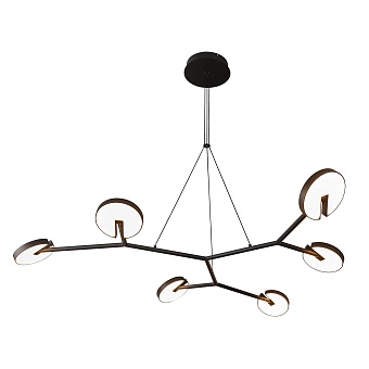 4401-6P, подвесная люстра, L1175xW1170xH1200, 6xLEDx12W, 6300LM, 3000K, IP20, included
