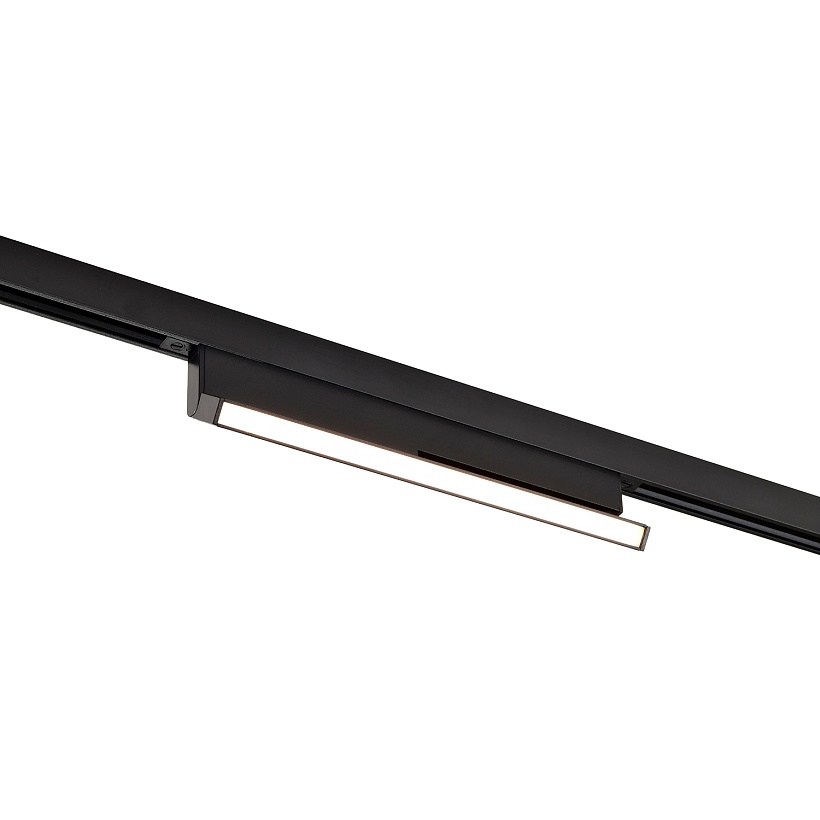 4575-1U, трековый светильник, L226xW10.5xH52, LEDx8W, 48V, 190LM, 2700-5700K, CRI>90, beam angle:100, included