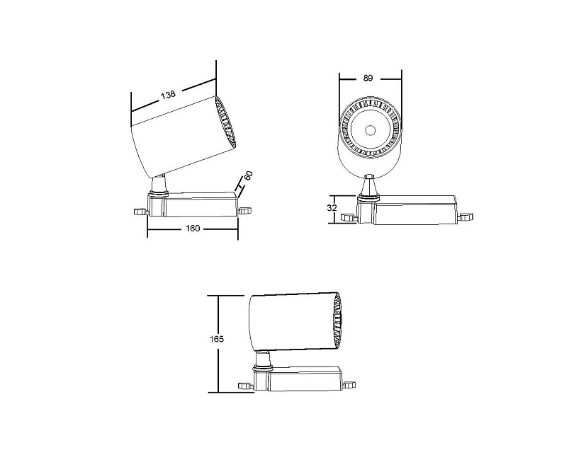 Трековый светильник Maytoni Technical TR029-3-30W4K-W