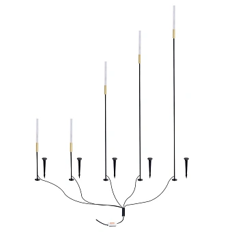 Грунтовый светильник Arte Lamp MUSTER A1083PA-5BK