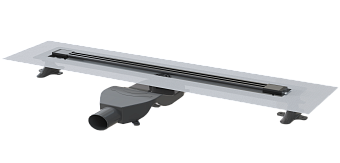 Душевой лоток B&T INFINITY 80см, нерж.сталь GUN METAL