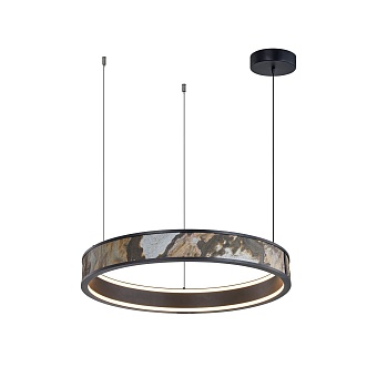 4598-1P, подвесная люстра, D590xH300/1500, LEDx40W, 440LM, 4000K, CRI>90, included